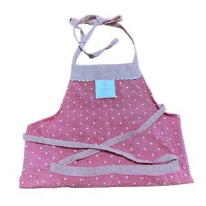 NEW Storehouse VALENTINE’S DAY HEART DESIGN APRON with 2 Double Front Pockets(4)